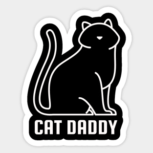 CAT DADDY. Sticker